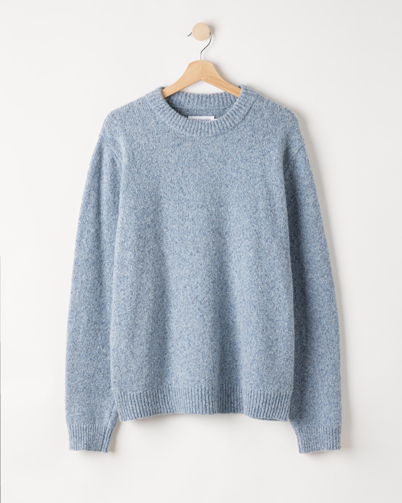 Liam Crew Blue Fog