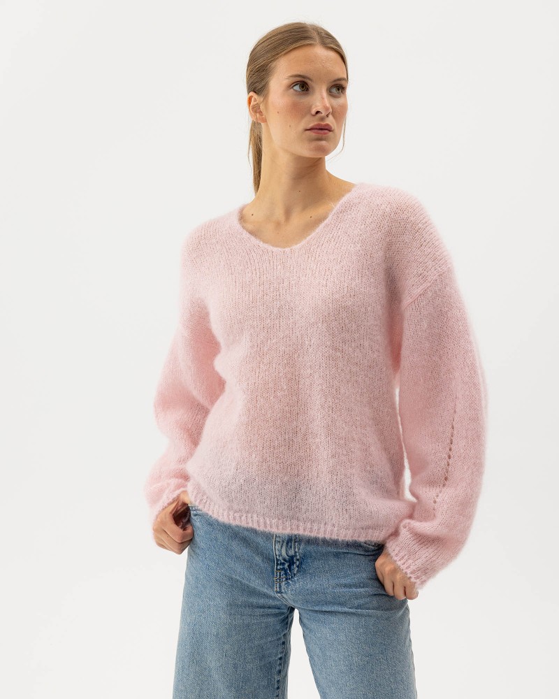 Lilian V-neck Pink