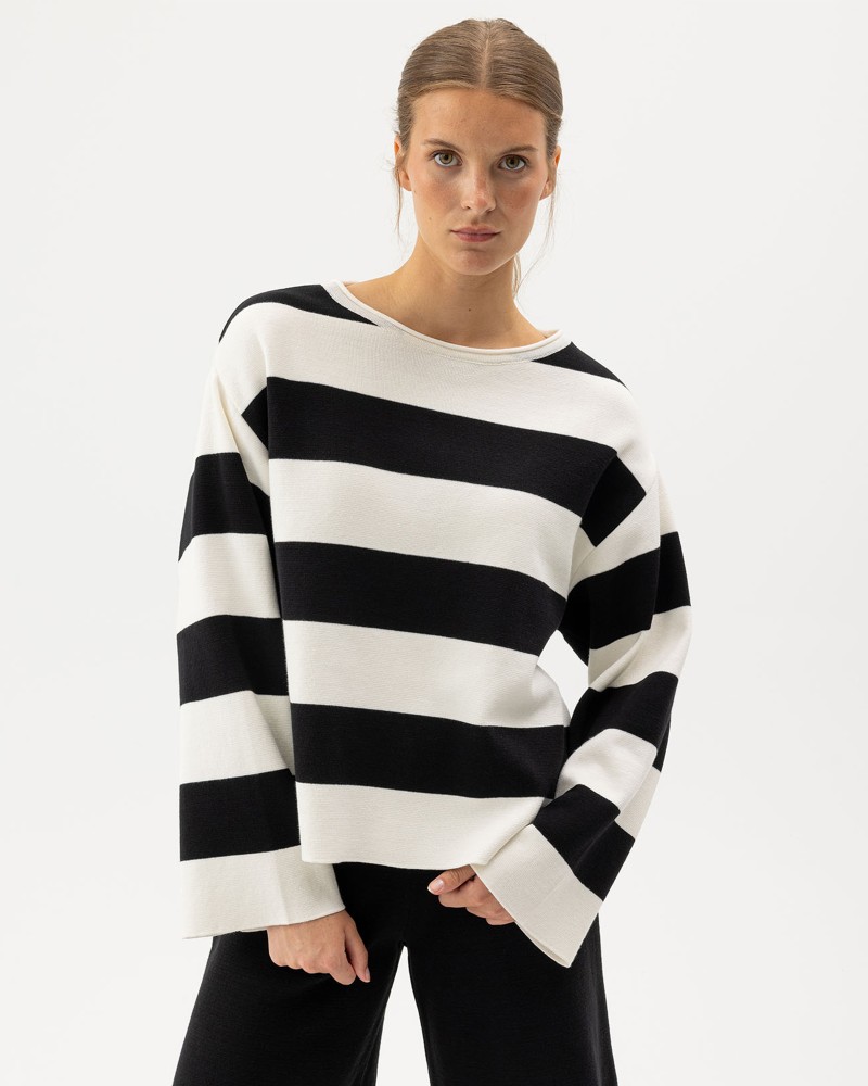 Lissie Sweater Off White/Black