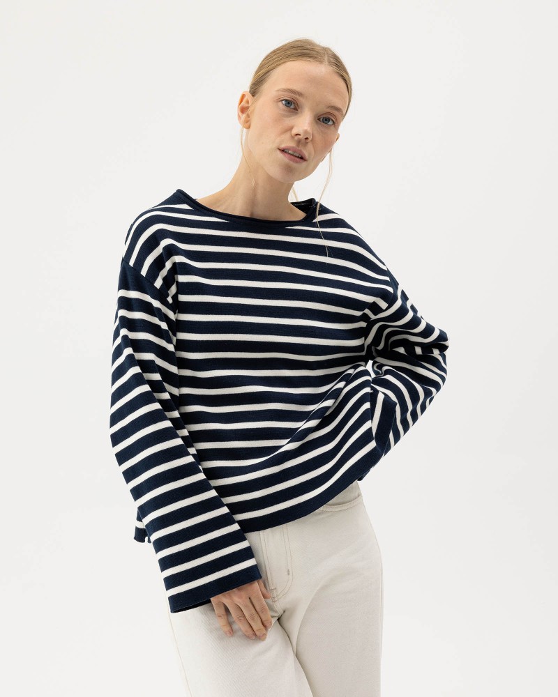 Lissie Sweater Navy/Off White