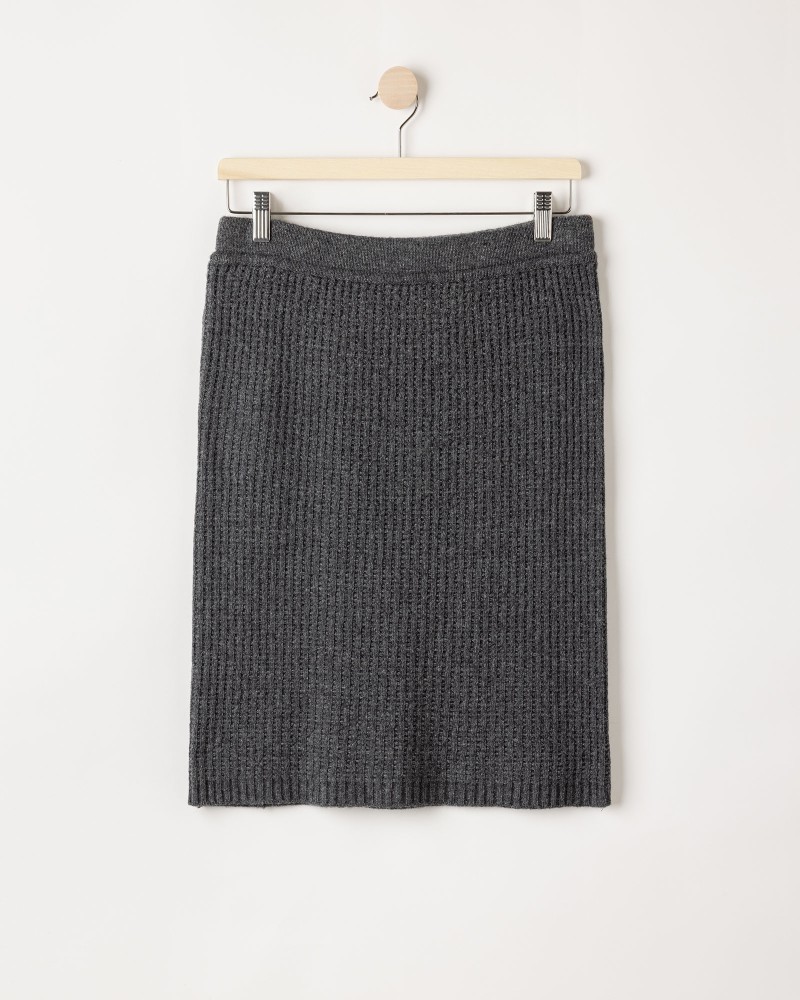 Livia Skirt Livia Skirt Dark Grey Mel.