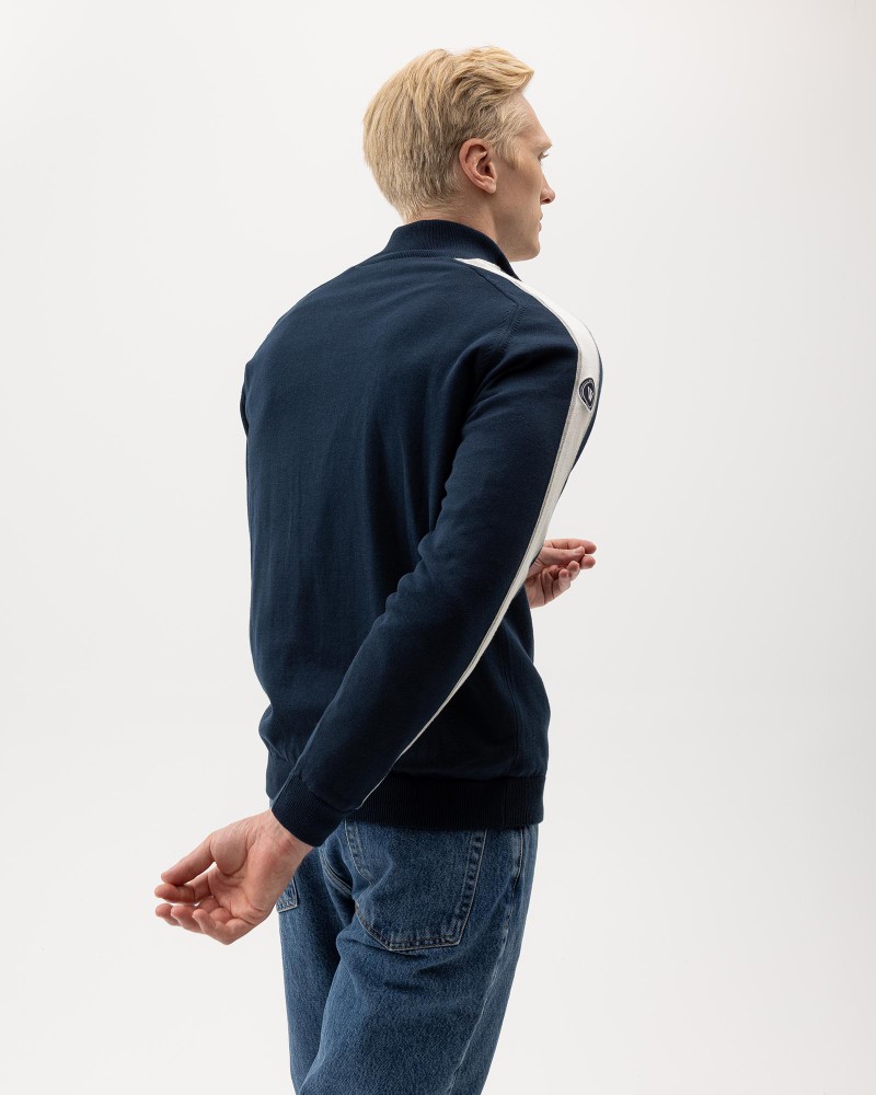 Ludvig T-neck WP Navy/Off White