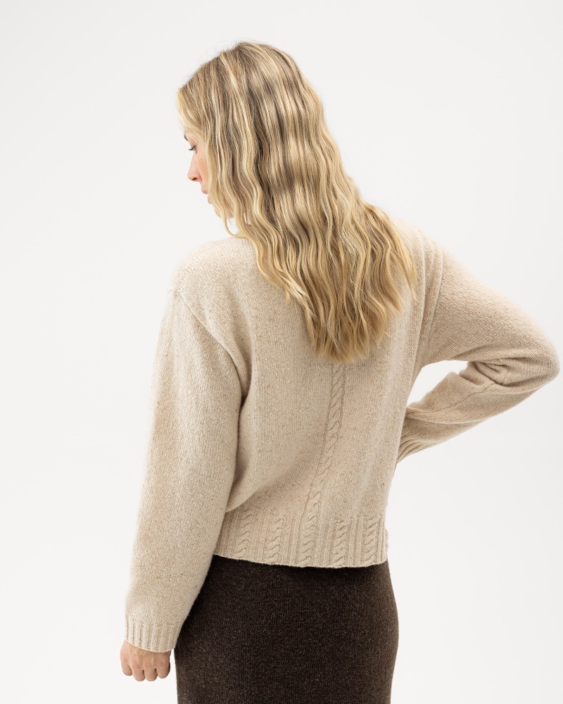 Magda Cardigan Magda Cardigan Sand