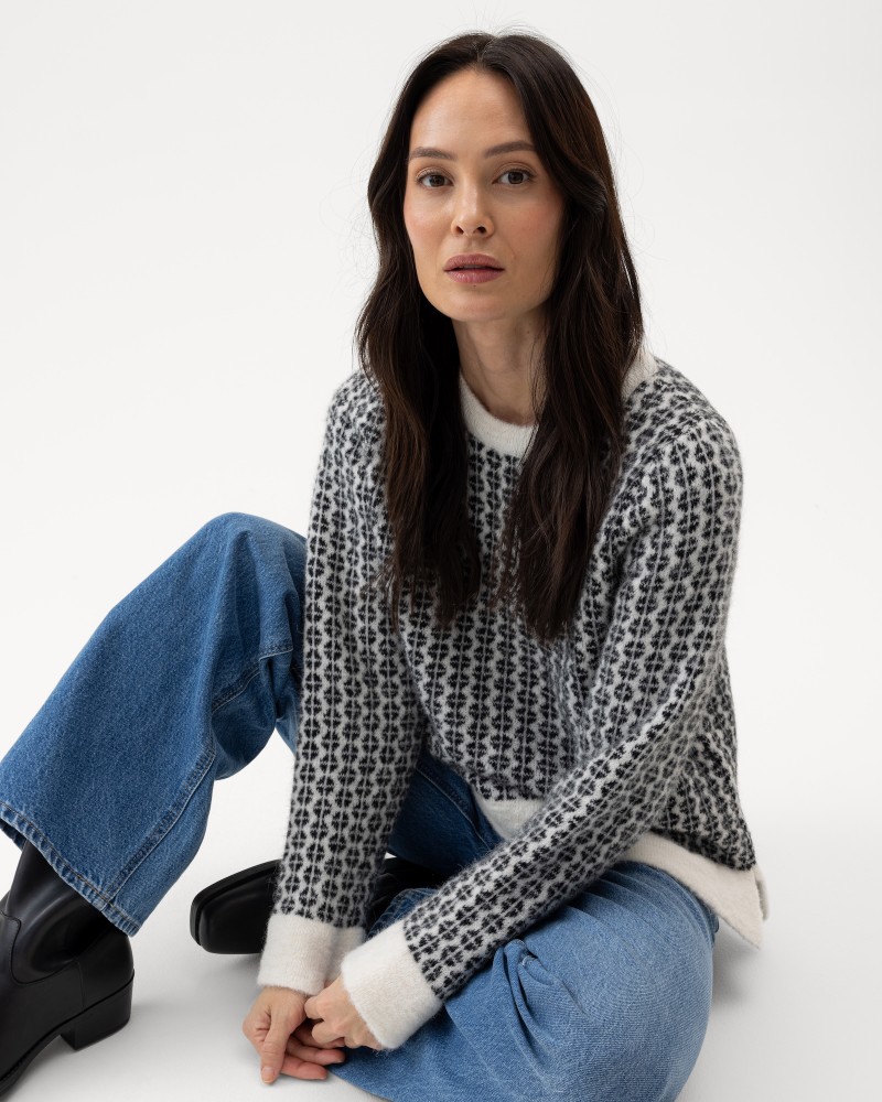 Margaret Crew Margaret Crew Off White/Black