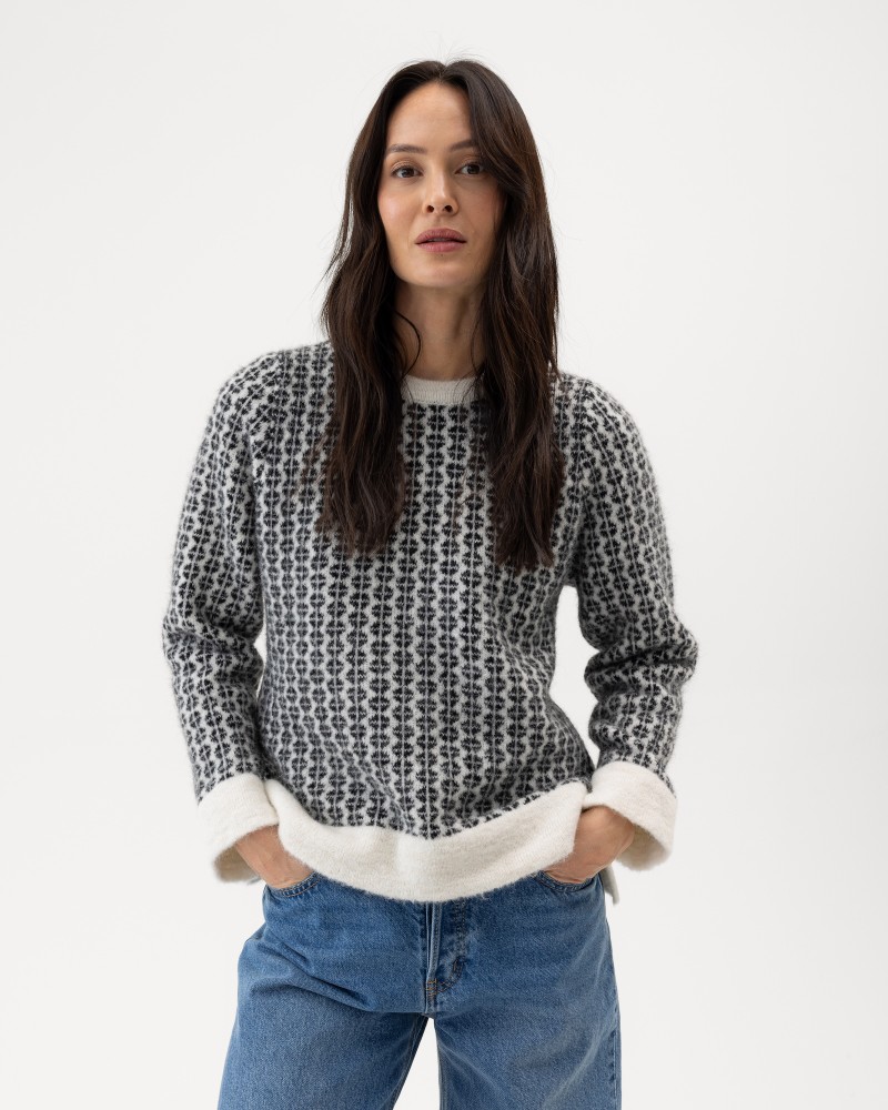 Margaret Crew Margaret Crew Off White/Black
