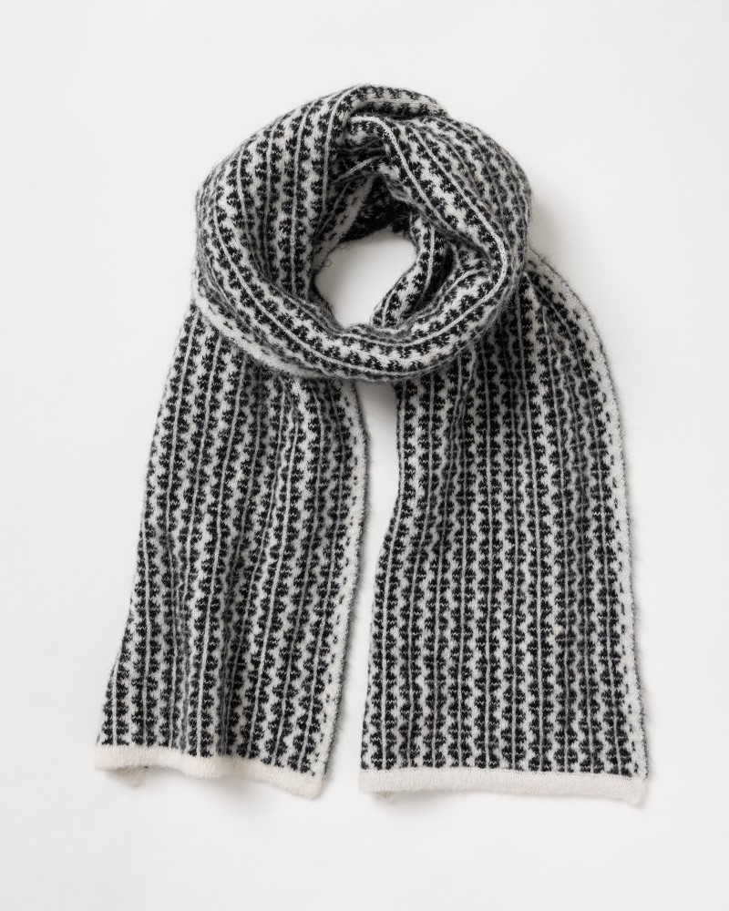 Marholmen Scarf Marholmen Scarf Off White/Black