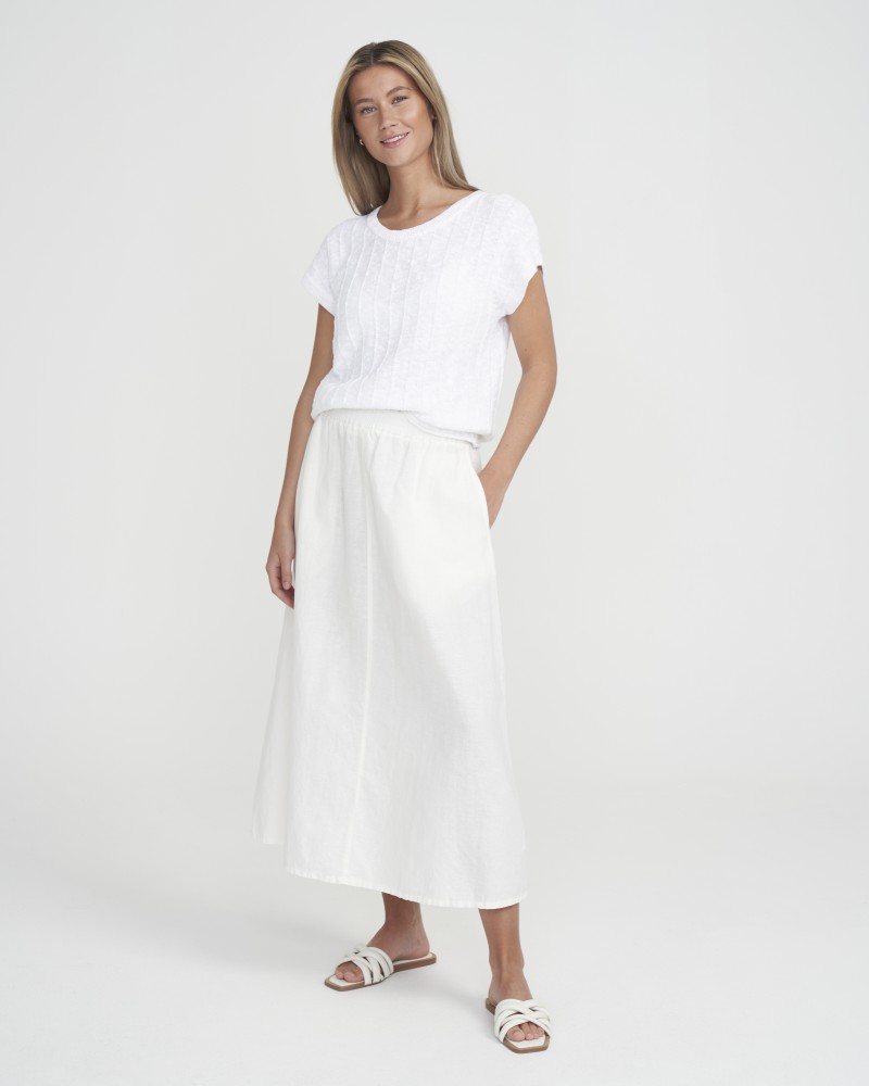 Marina Skirt White