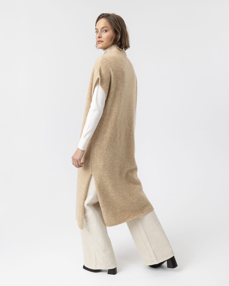 Matilda Long Vest Matilda Long Vest Caramel