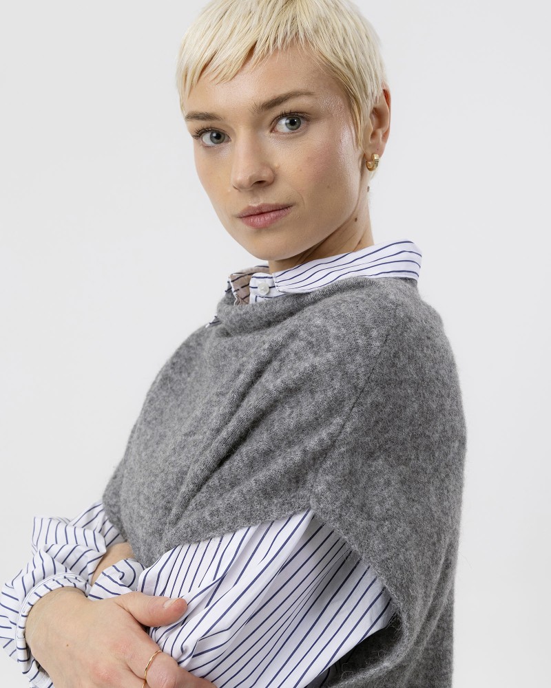 Matilda Long Vest Matilda Long Vest Grey