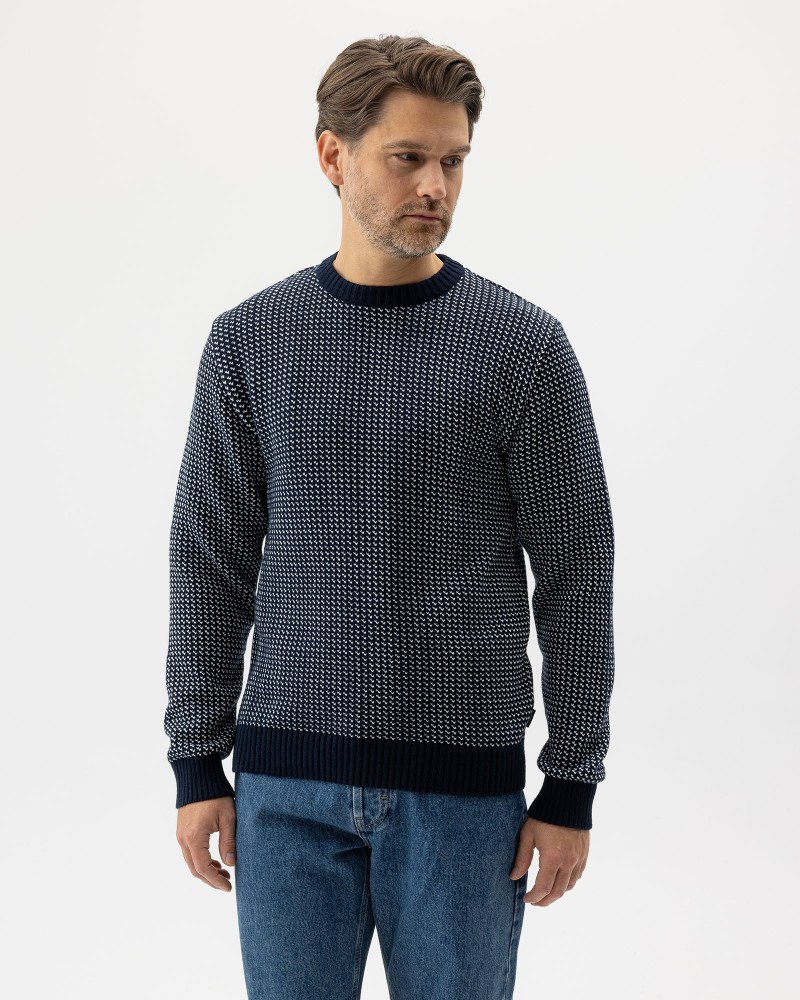 Matteo Crew Navy/Off White