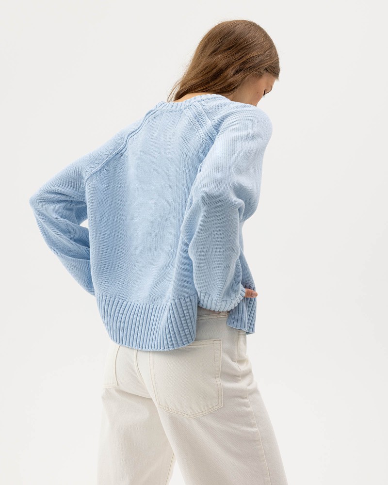 Meg Crew Pale Blue