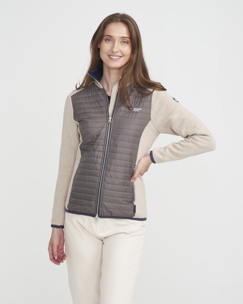 Mimmi Fullzip WP Khaki/Mole