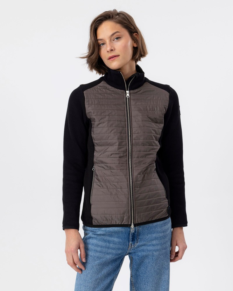 Mimmi Fullzip WP Black/Mole