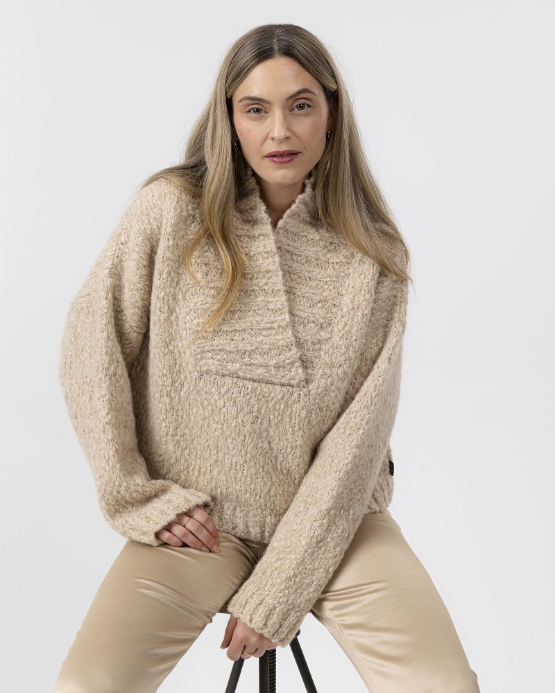 Moa V-neck Moa V-neck Sand