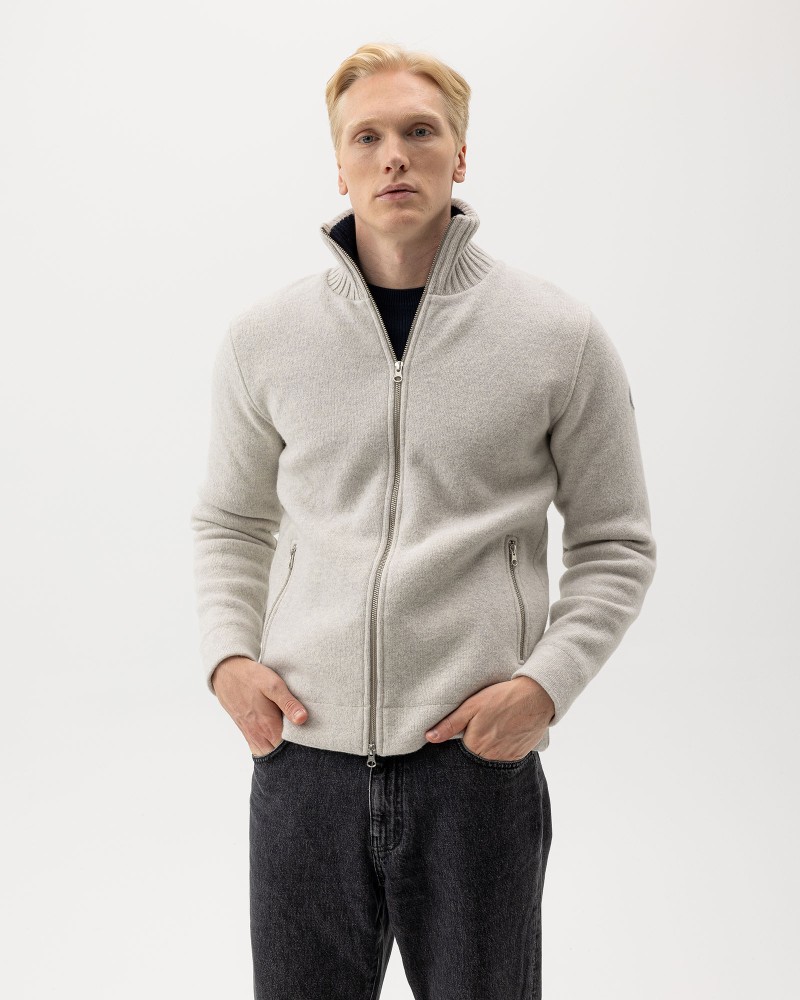 Måns Zip WP Light Grey Mel.