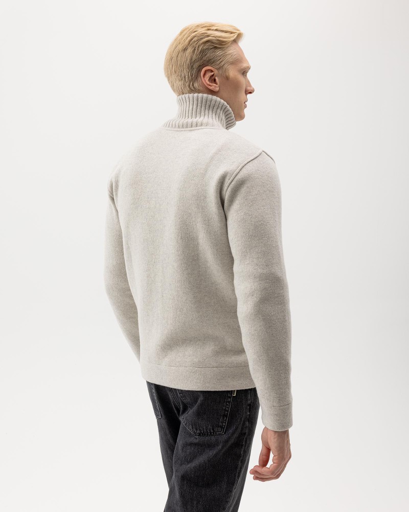 Måns Zip WP Light Grey Mel.