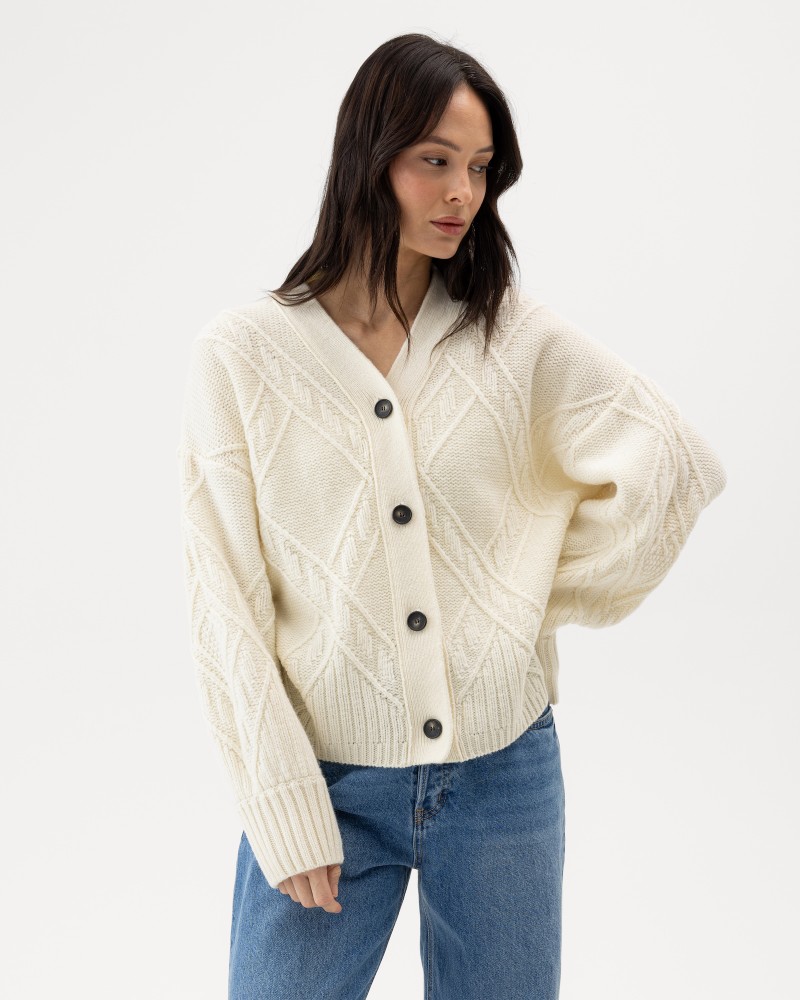 Nadira Cardigan Nadira Cardigan Off White