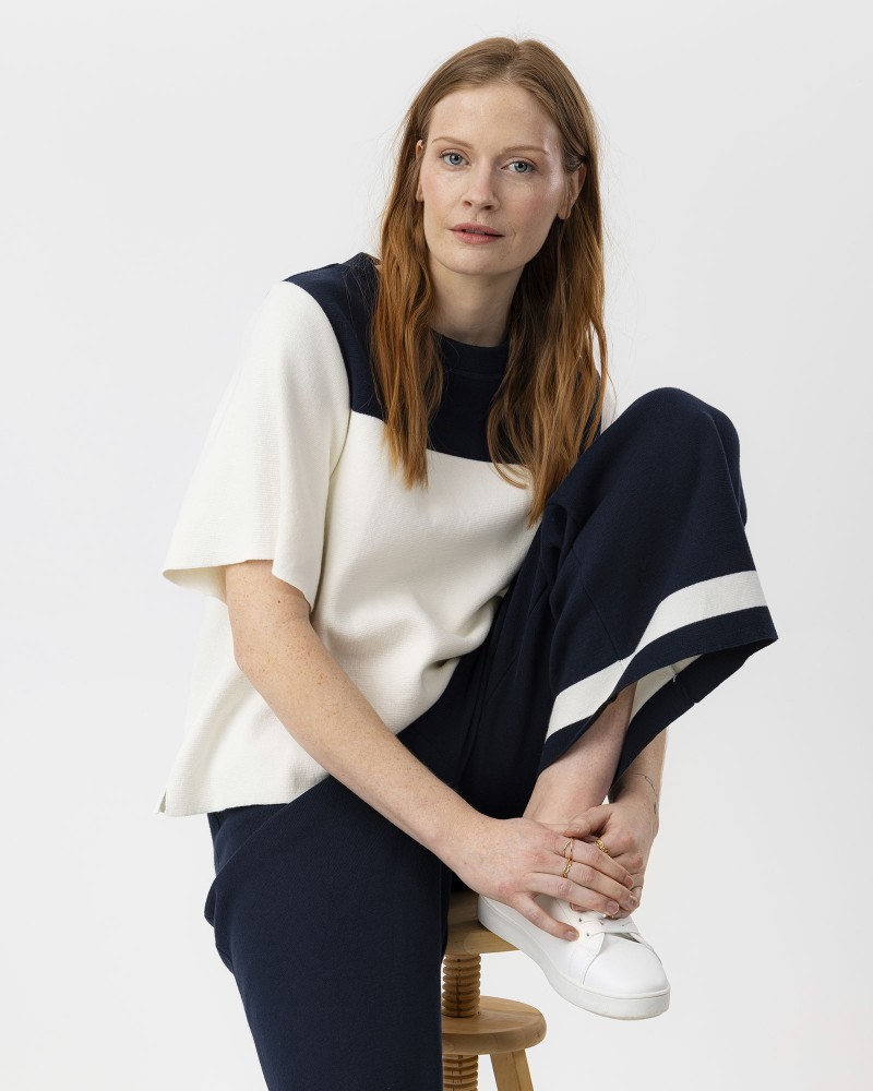 Nadja Tee Off White/Navy
