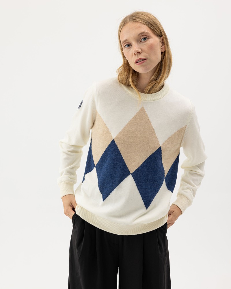 Nelly Crew WP Off White (multi color)