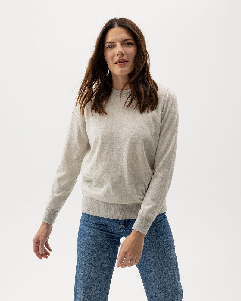 Nelly Crew WP Light Grey Mel.