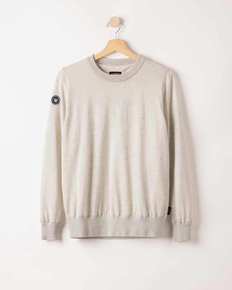 Nelly Crew WP Light Grey Mel.