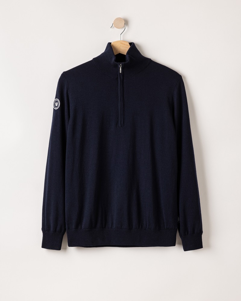 Nelly T-neck WP Dark Navy