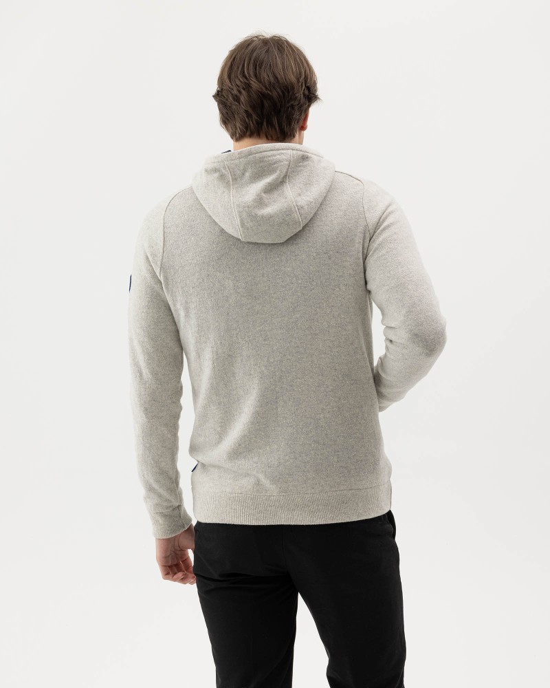 Noa Hood WP Light Grey Mel.