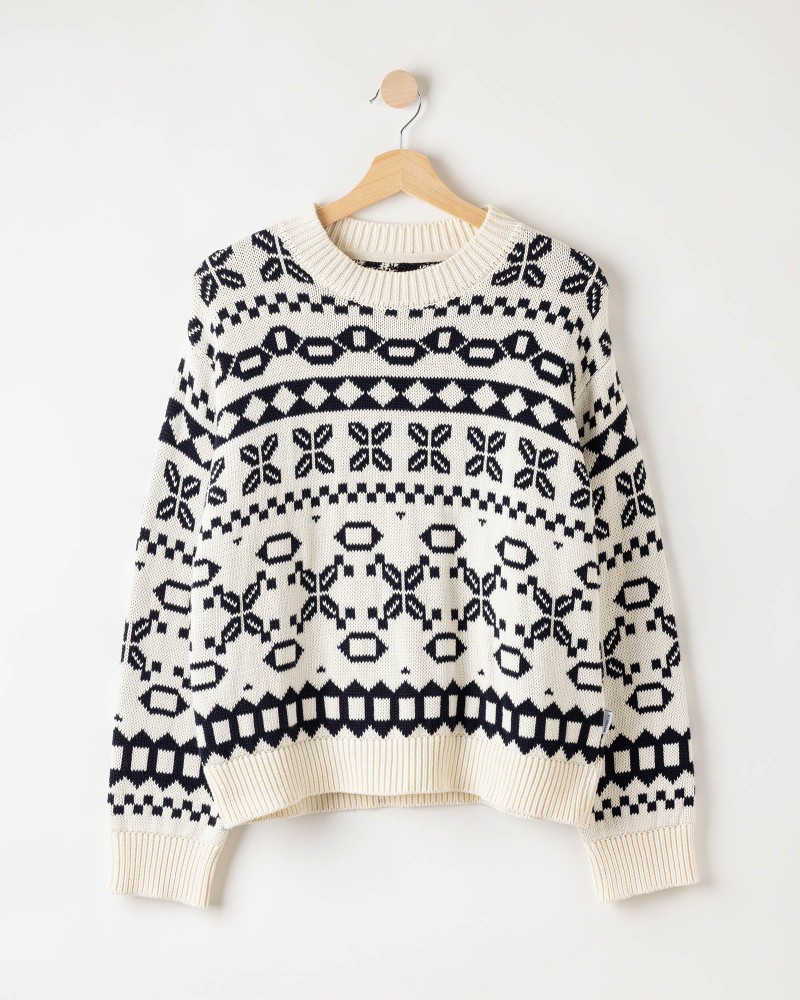 Novali Crew Off White/Navy