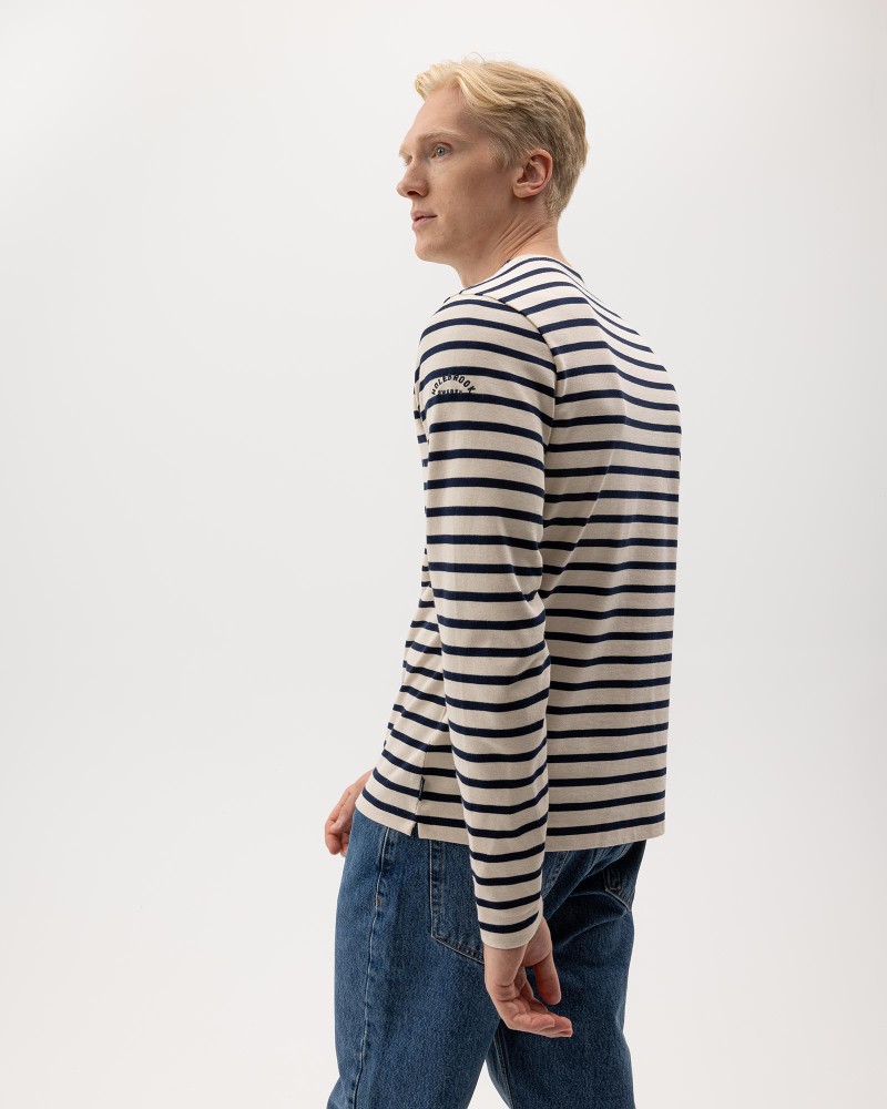 Oliver Boatneck Ecru/Navy