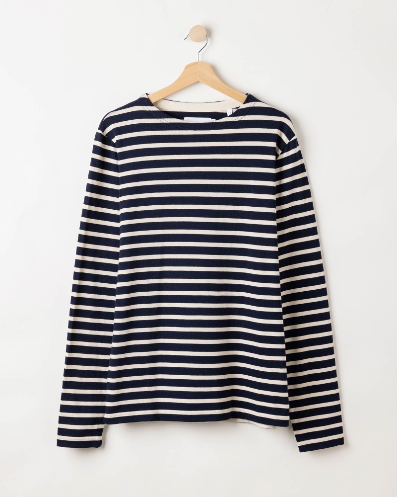 Oliver Boatneck Navy/Ecru
