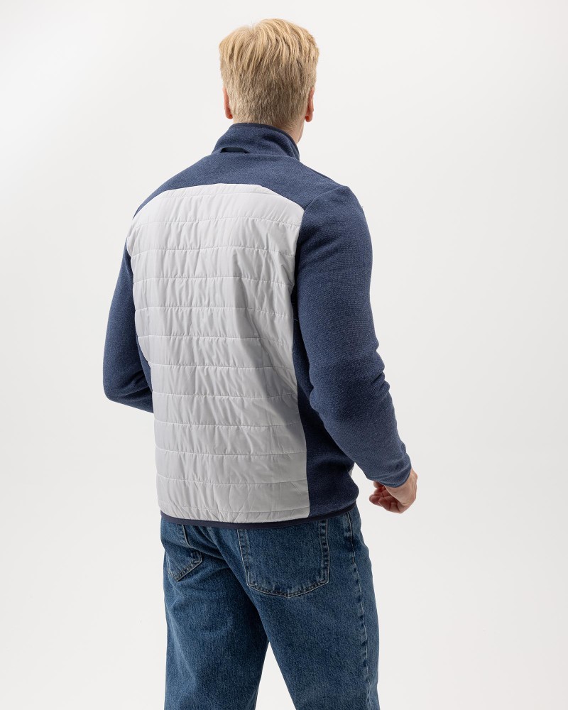 Peder Fullzip WP Peder Fullzip WP Chambray/Marble Grey