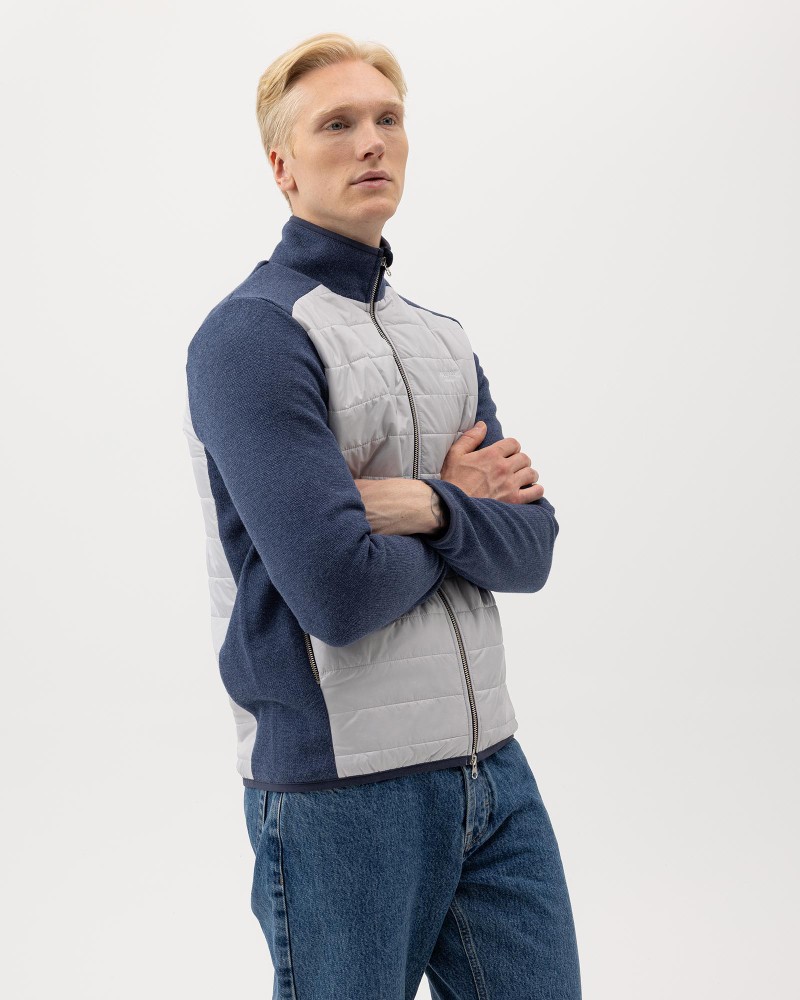 Peder Fullzip WP Peder Fullzip WP Chambray/Marble Grey