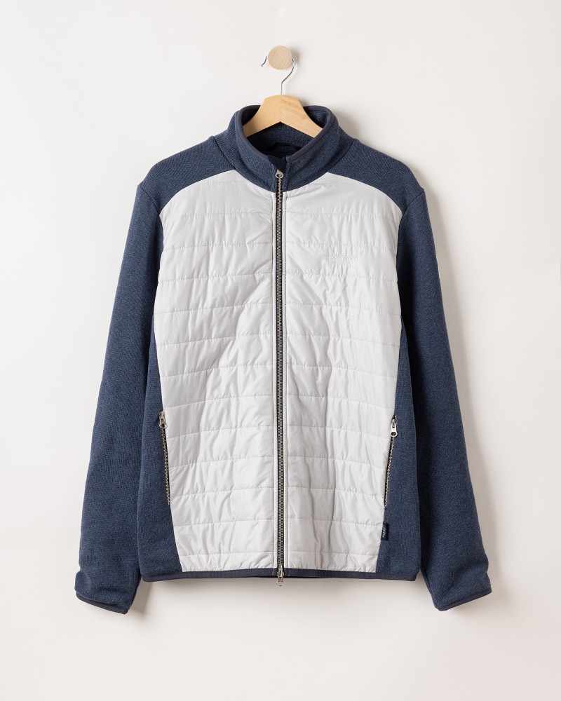 Peder Fullzip WP Peder Fullzip WP Chambray/Marble Grey