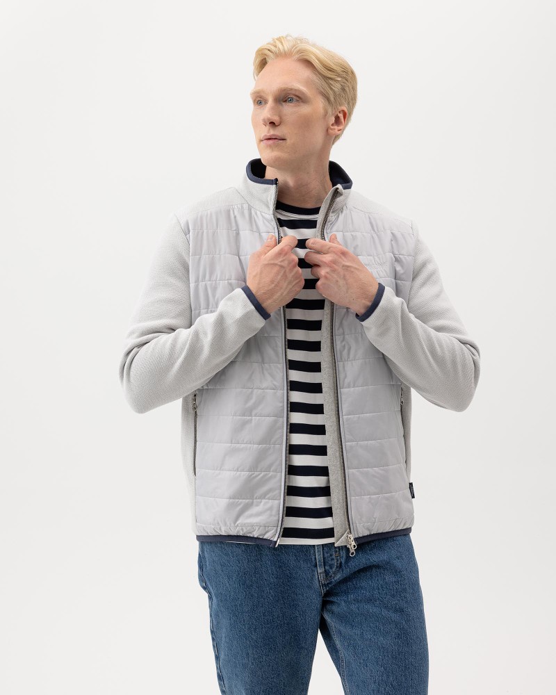 Peder Fullzip WP Marble Grey