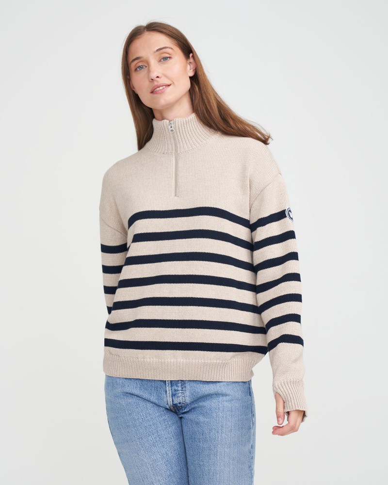 Regina T-neck WP Regina T-neck WP Khaki/Navy
