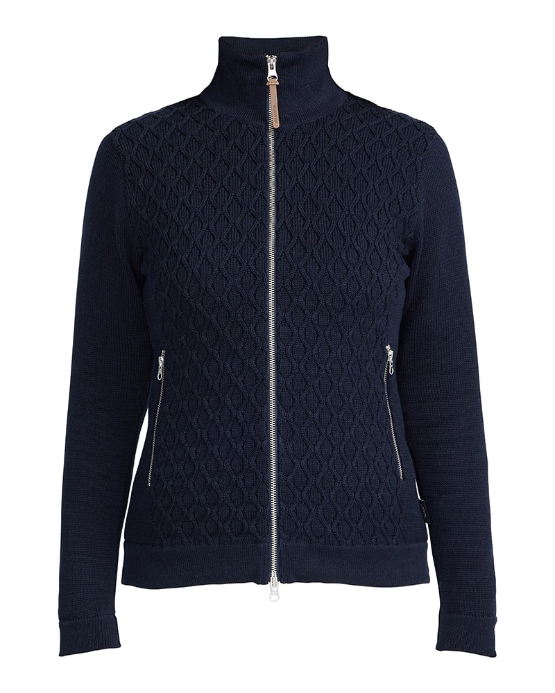 Reidun Fullzip WP Navy
