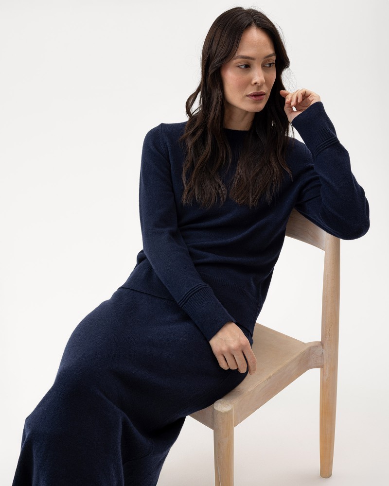 Renata Skirt Dark Navy