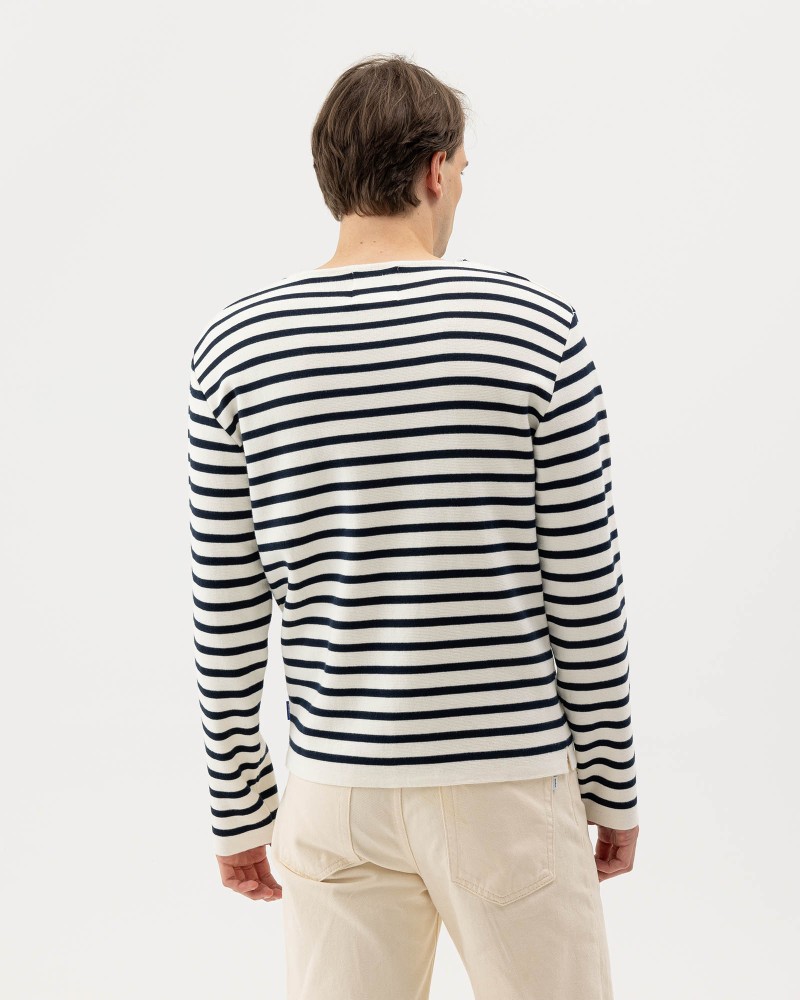 Rod Sweater Off White/Navy