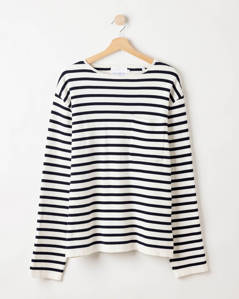 Rod Sweater Off White/Navy