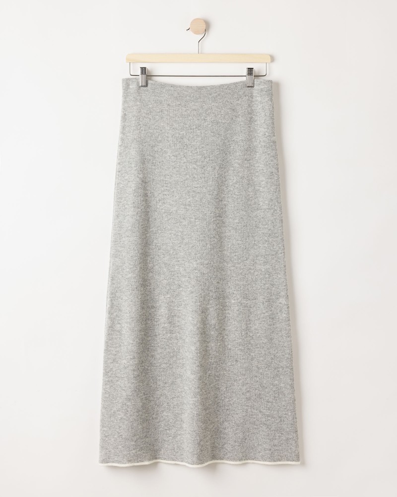 Sally Skirt Light Grey Mel.