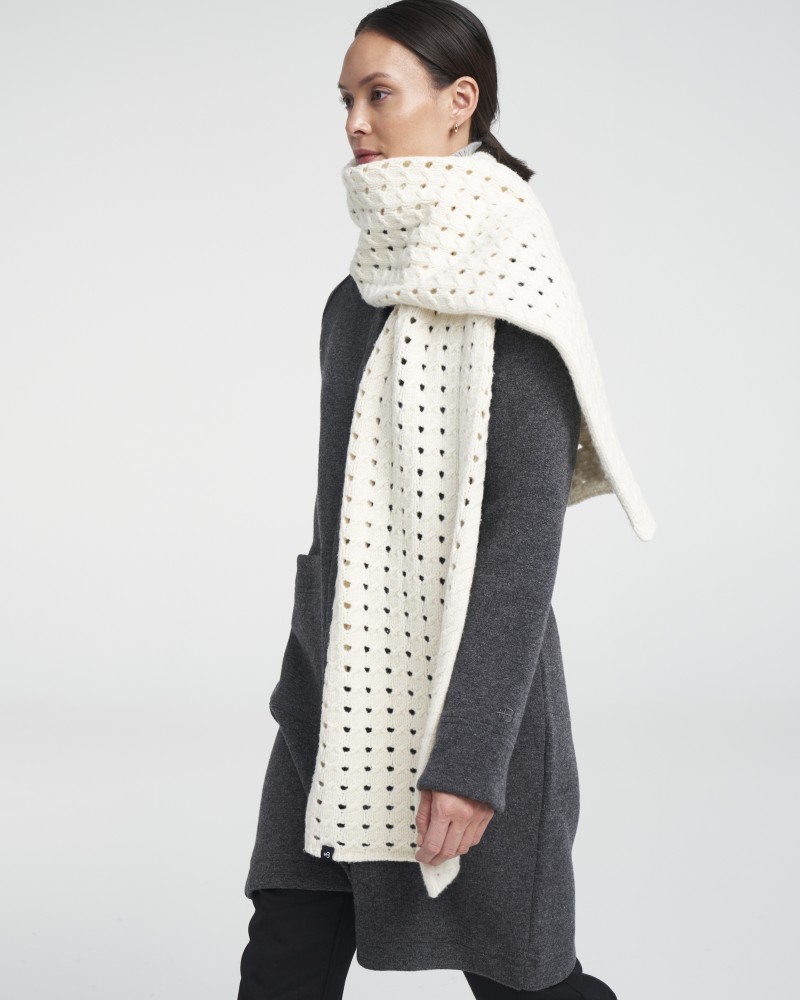 Siljan Scarf Off White