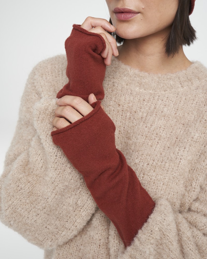Smögen wristwarmer Smögen wristwarmer Maple Red