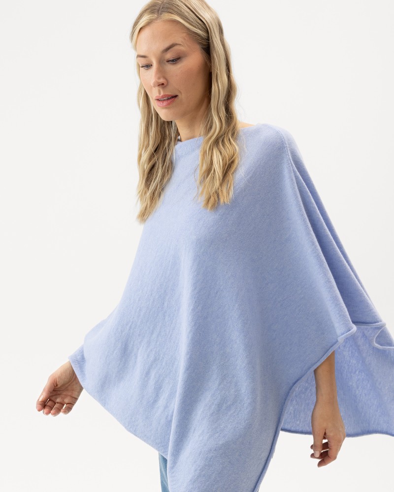 Sofie Poncho Sofie Poncho Blue Fog