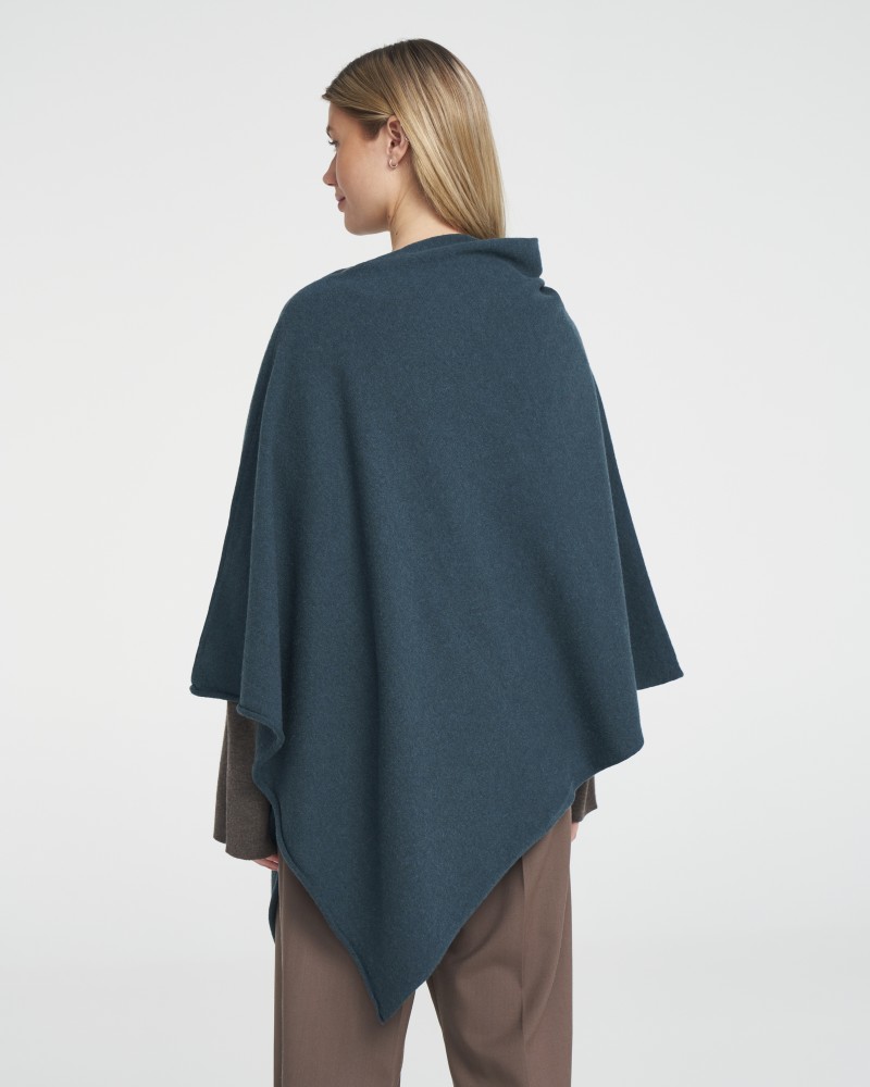 Sofie Poncho Deep Pond