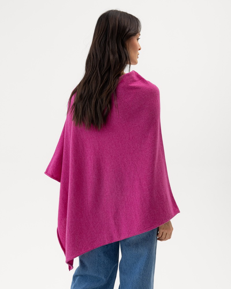 Sofie Poncho Mulberry