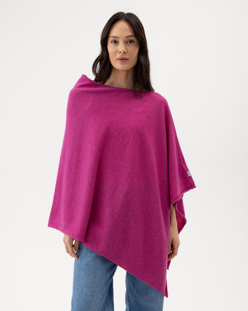 Sofie Poncho Mulberry