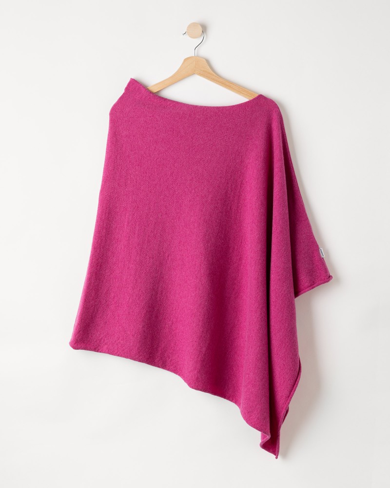 Sofie Poncho Mulberry