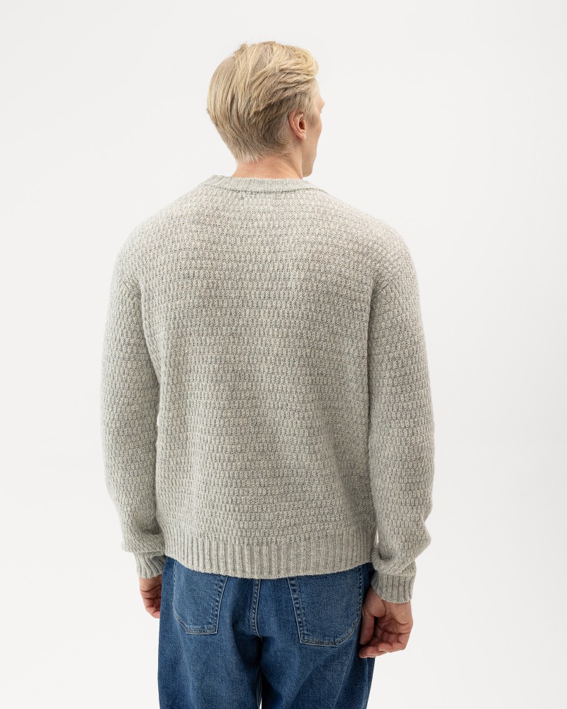 Stickan Crew Light Grey Mel.