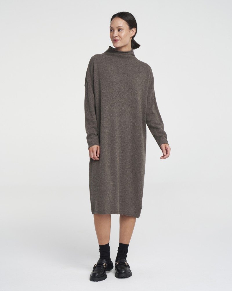 Tora Dress Tora Dress Dark Taupe