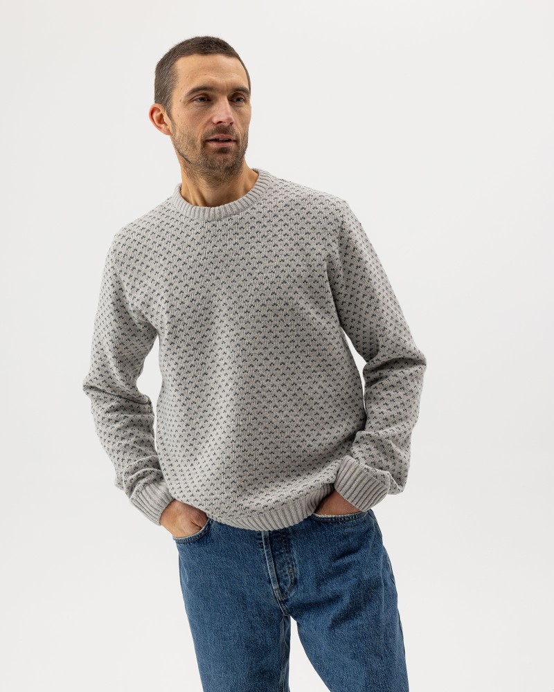 Torsten Crew Torsten Crew Marble Grey/Dark Grey Mel.